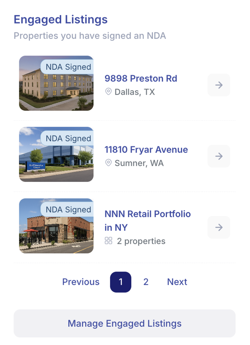 Property opportunities